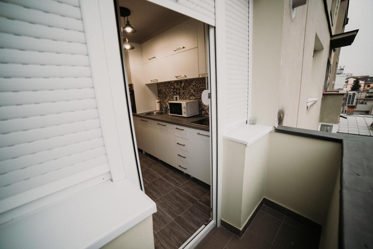 Modern Apartment Novi Sad Bagian luar foto