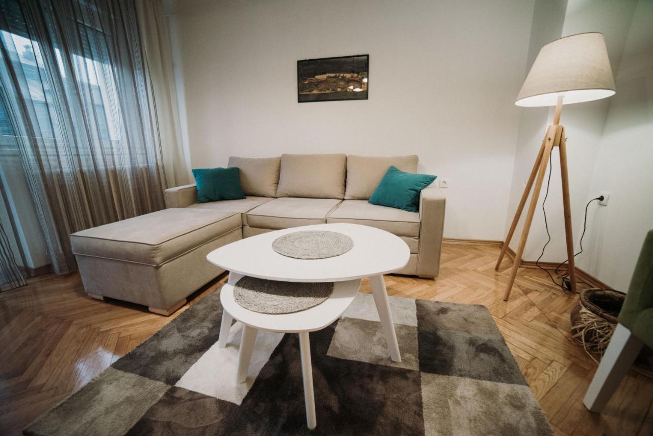 Modern Apartment Novi Sad Bagian luar foto