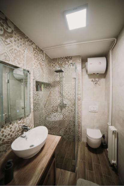 Modern Apartment Novi Sad Bagian luar foto